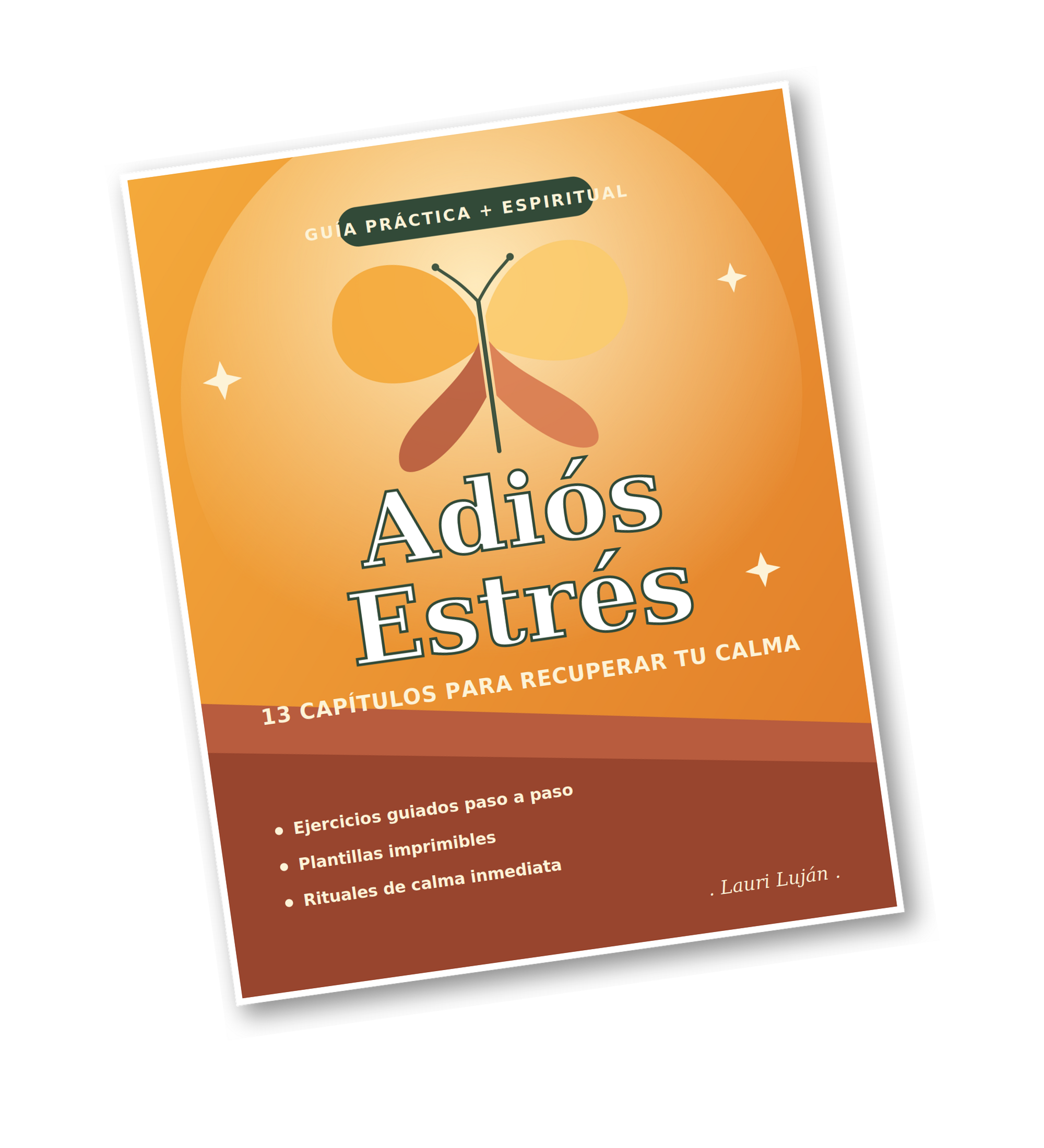 Adiós Estrés | Ebook Workbook Digital de Bienestar y Calma