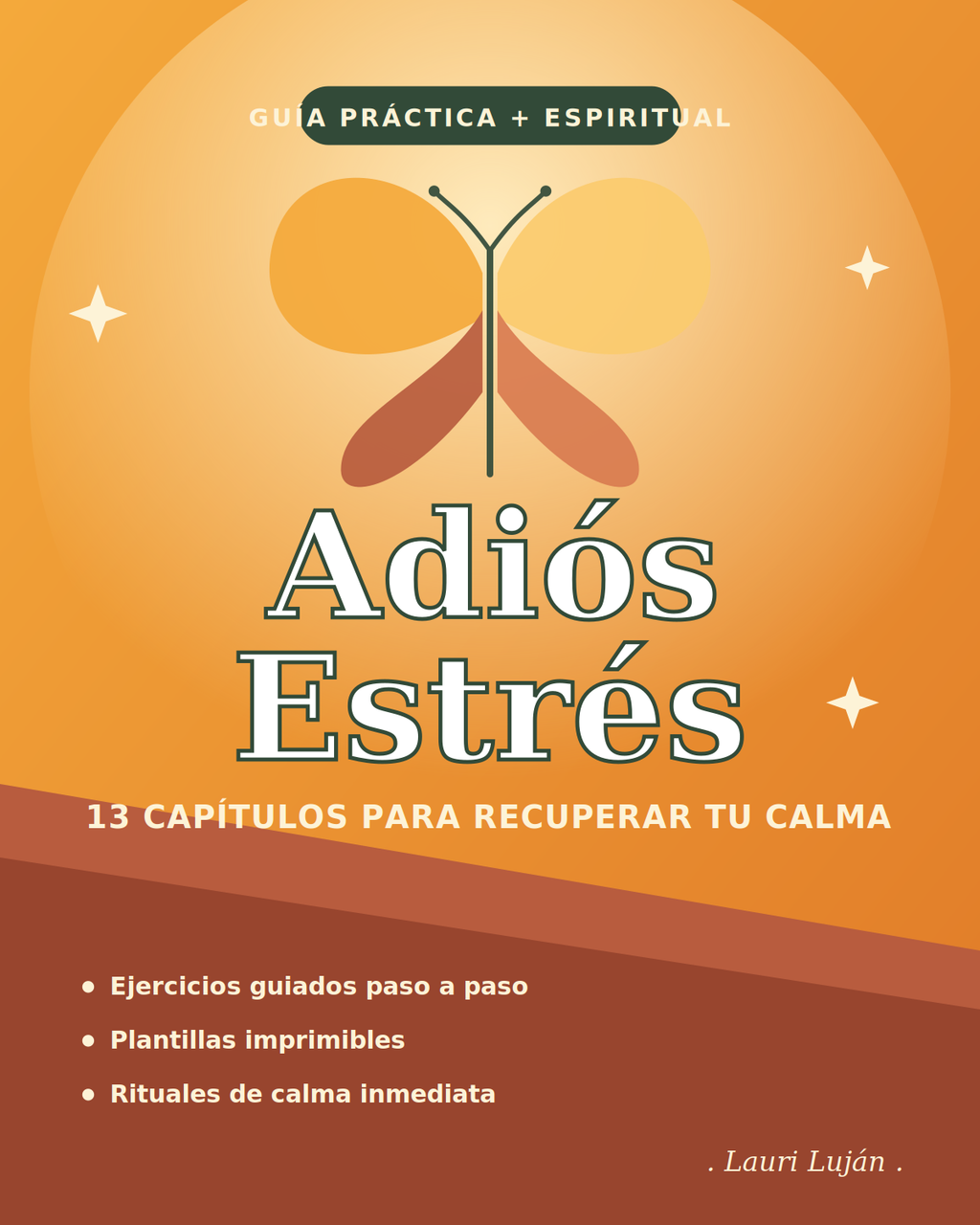 Adiós Estrés | Ebook Workbook Digital de Bienestar y Calma
